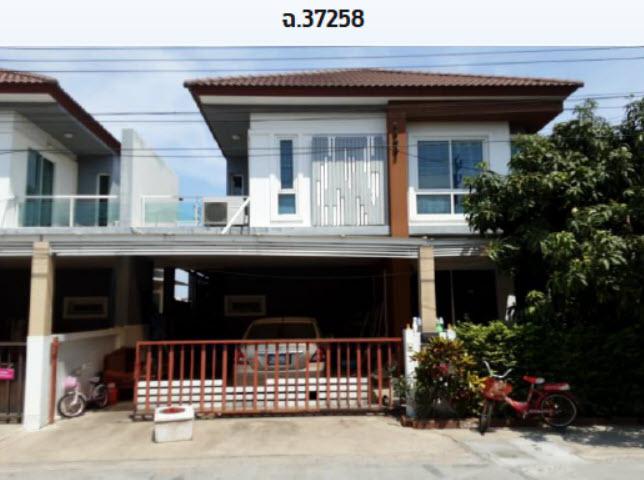 บ้านแฝดหลุดจำนอง ธ.ธนาคารกรุงไทย นนทบุรี ไทรน้อย คลองขวาง