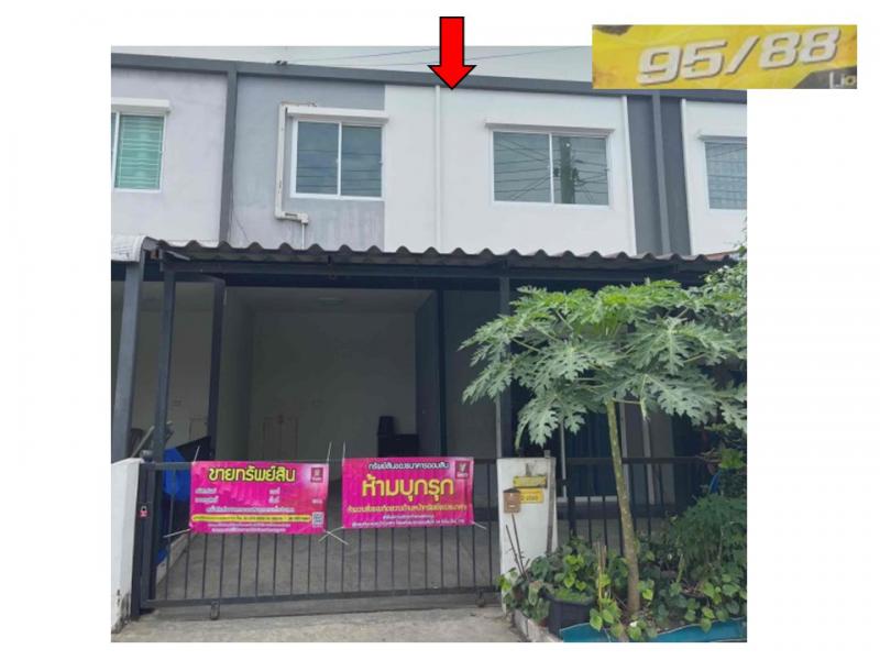 ที่ดินพร้อมสิ่งปลูกสร้างหลุดจำนอง ธ.ธนาคารออมสิน นนทบุรี บางบัวทอง บางรักพัฒนา