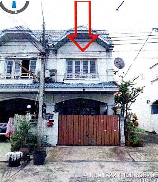 ทาวน์เฮ้าส์หลุดจำนอง ธ.ธนาคารอาคารสงเคราะห์ นนทบุรี บางบัวทอง พิมลราช