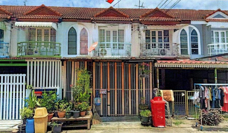 ทาวน์เฮ้าส์หลุดจำนอง ธ.ธนาคารอาคารสงเคราะห์ นนทบุรี บางบัวทอง บางคูรัด
