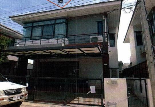 บ้านแฝดหลุดจำนอง ธ.ธนาคารอาคารสงเคราะห์ นนทบุรี บางบัวทอง พิมลราช