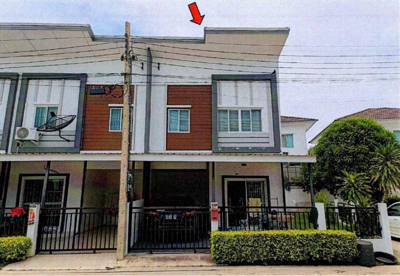 ทาวน์เฮ้าส์หลุดจำนอง ธ.ธนาคารอาคารสงเคราะห์ นนทบุรี บางใหญ่ เสาธงหิน