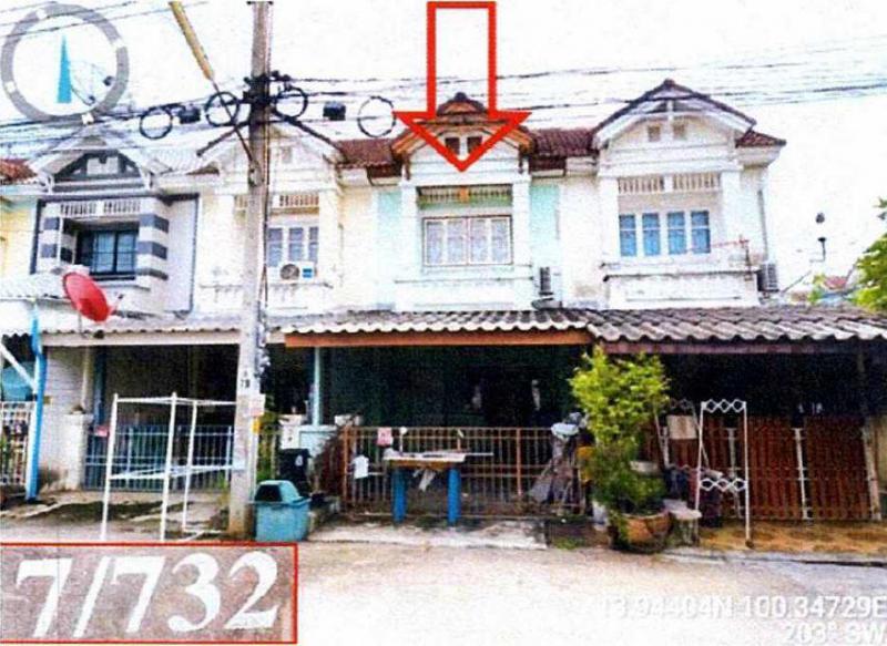 ทาวน์เฮ้าส์หลุดจำนอง ธ.ธนาคารอาคารสงเคราะห์ นนทบุรี ไทรน้อย ทวีวัฒนา