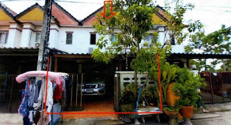 ทาวน์เฮ้าส์หลุดจำนอง ธ.ธนาคารอาคารสงเคราะห์ นนทบุรี บางบัวทอง ลำโพ