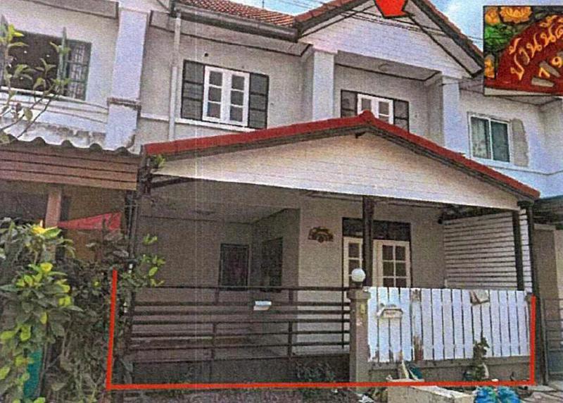 ทาวน์เฮ้าส์หลุดจำนอง ธ.ธนาคารอาคารสงเคราะห์ นนทบุรี บางบัวทอง บางคูรัด