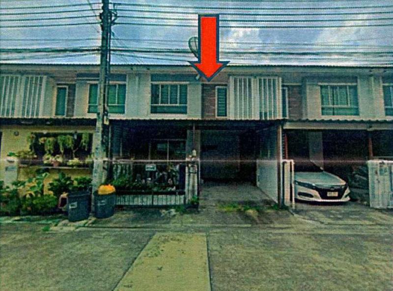 ทาวน์เฮ้าส์หลุดจำนอง ธ.ธนาคารอาคารสงเคราะห์ นนทบุรี บางกรวย ปลายบาง