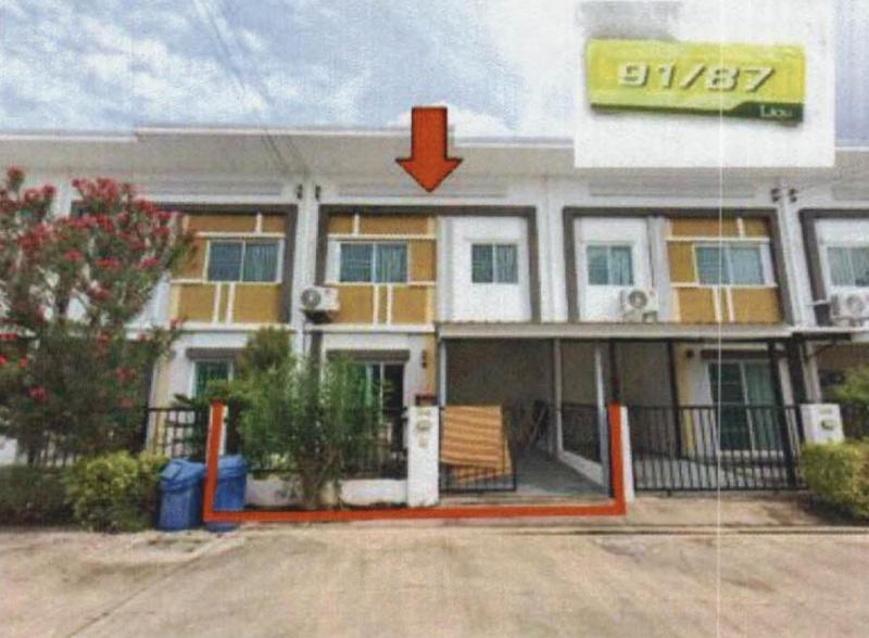 ทาวน์เฮ้าส์หลุดจำนอง ธ.ธนาคารอาคารสงเคราะห์ นนทบุรี บางใหญ่ บางแม่นาง