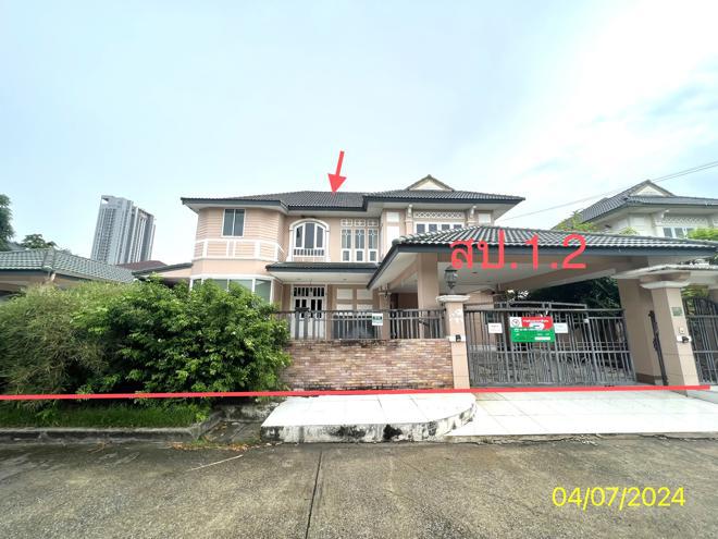 บ้านเดี่ยวหลุดจำนอง ธ.ธนาคารกสิกรไทย นนทบุรี เมืองนนทบุรี ไทรม้า
