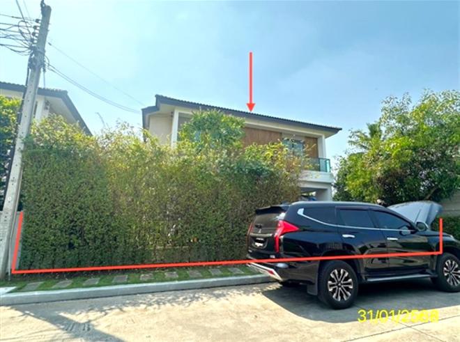 บ้านเดี่ยวหลุดจำนอง ธ.ธนาคารกสิกรไทย นนทบุรี เมืองนนทบุรี บางกร่าง
